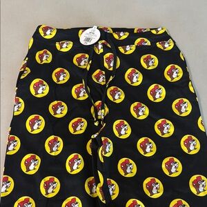 Black Buc-ee’s Pajama Pants with Fun Beaver Pattern